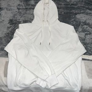 White H&M hoodie